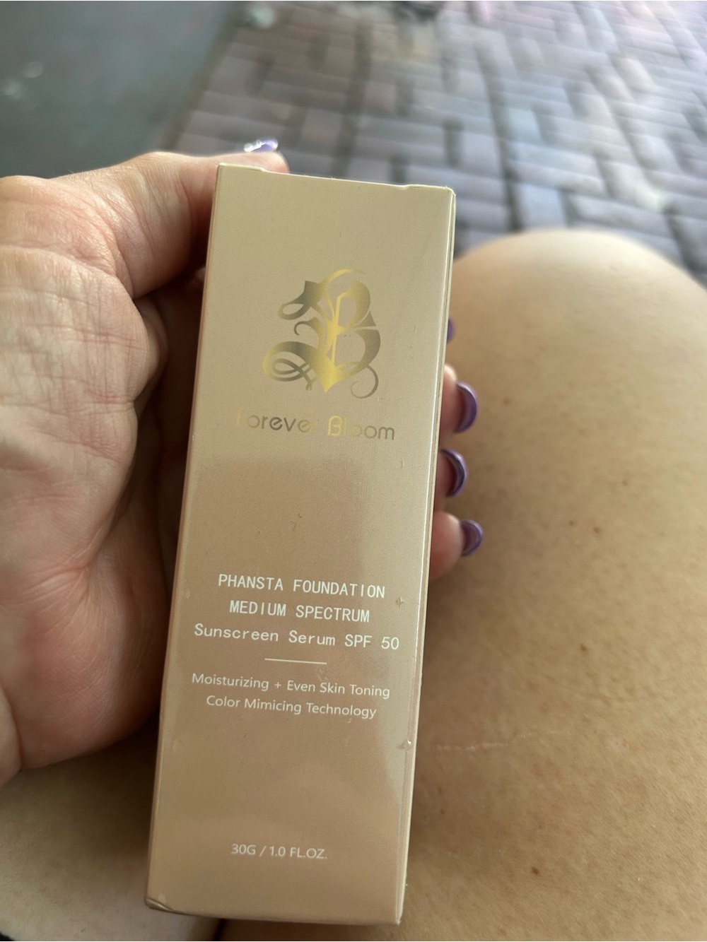 Forever Bloom Phansta Foundation - With sunscreen